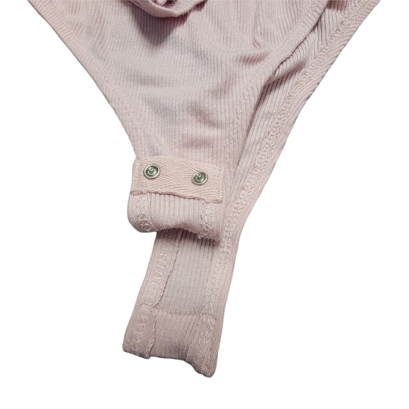 Shinestar pink turtle neck bodysuit.      b3 - Picture 4 of 6